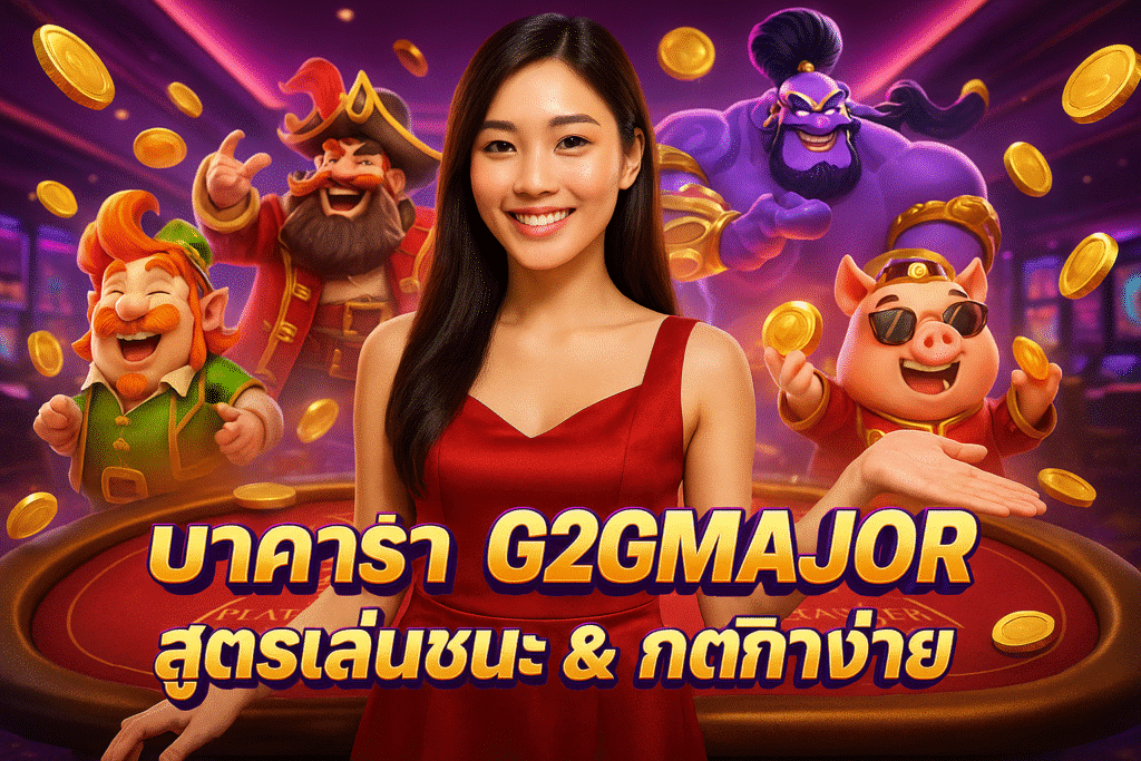 บาคาร่า G2GMAJOR สูตรเล่นชนะ & กติกาง่าย