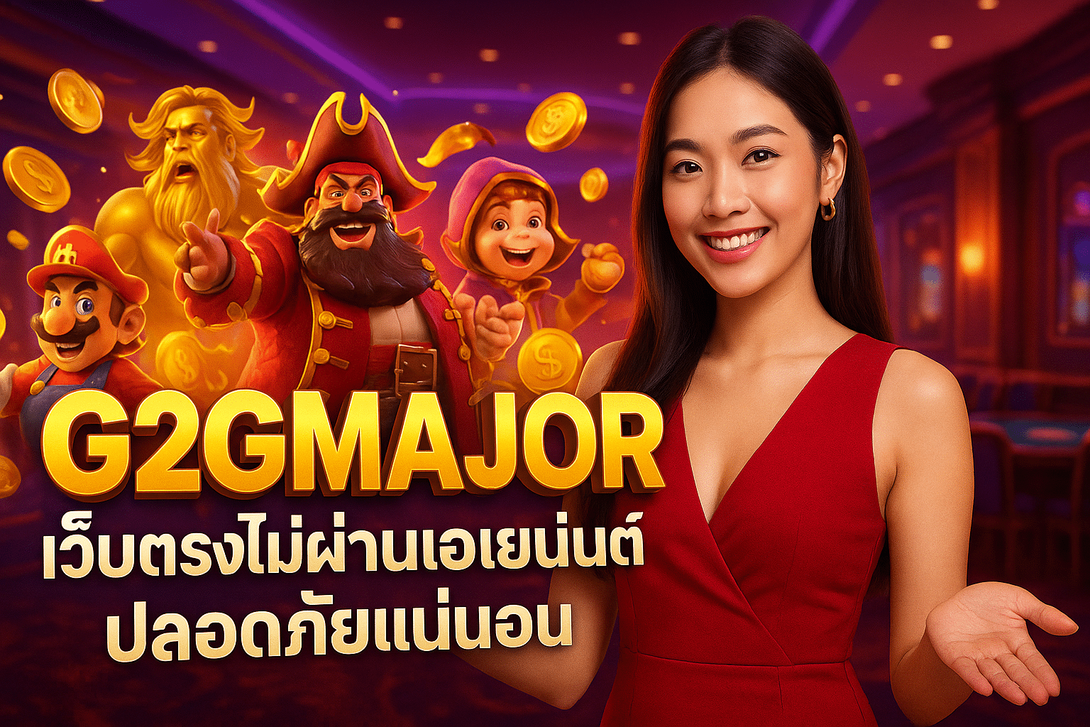 G2GMAJOR เว็บตรงไม่ผ่านเอเย่นต์ ปลอดภัยแน่นอน