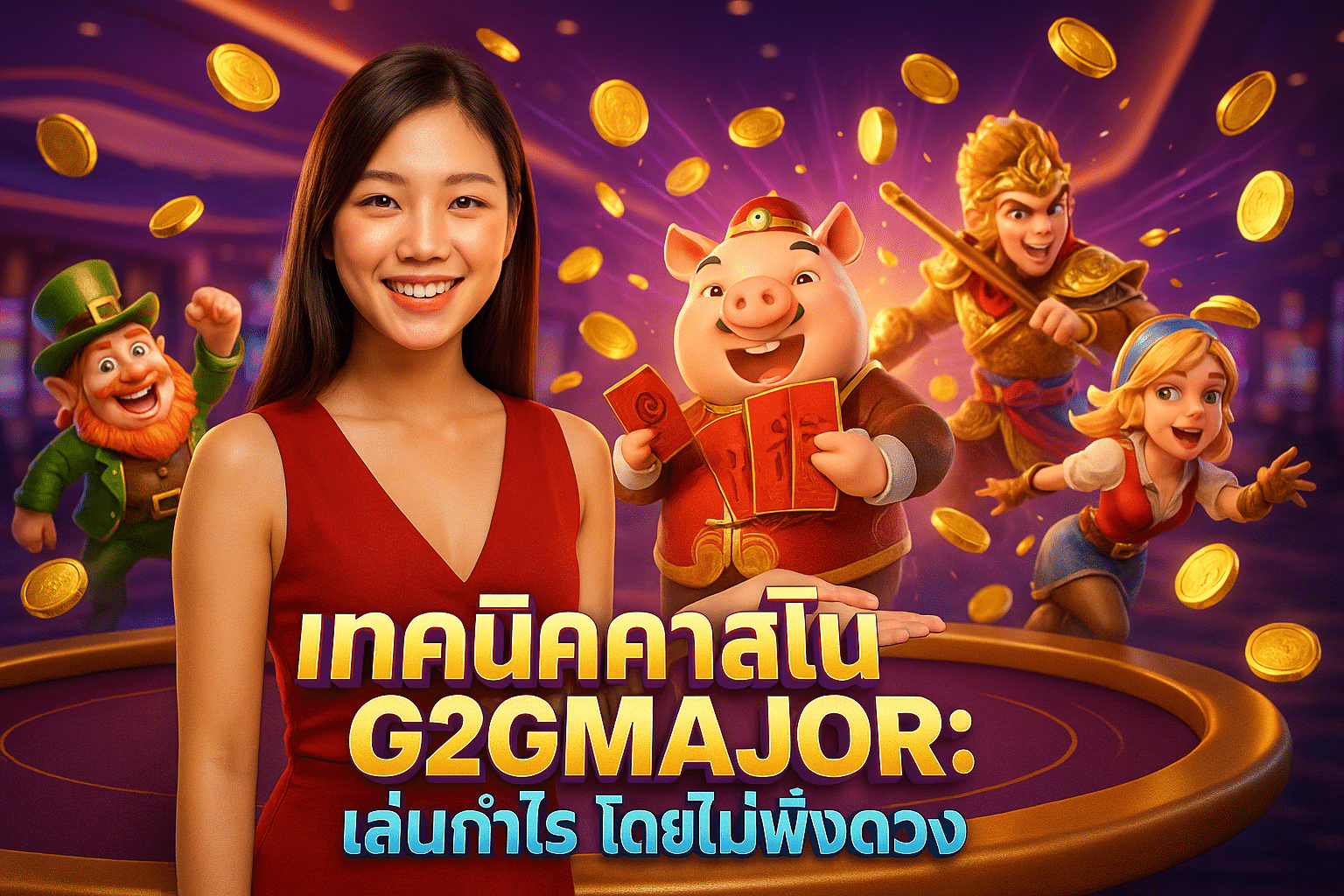 เทคนิคคาสิโน G2GMAJOR เล่นกำไร โดยไม่พึ่งดวง
