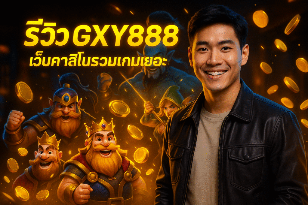 รีวิว GXY888 เว็บคาสิโนรวมเกมเยอะ